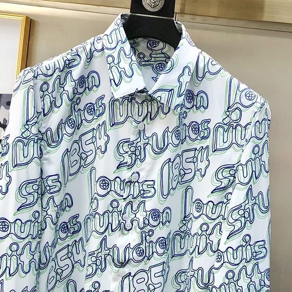 可愛いルイヴィトン 1854 ロングスリーブシャツ パロディ vut54131